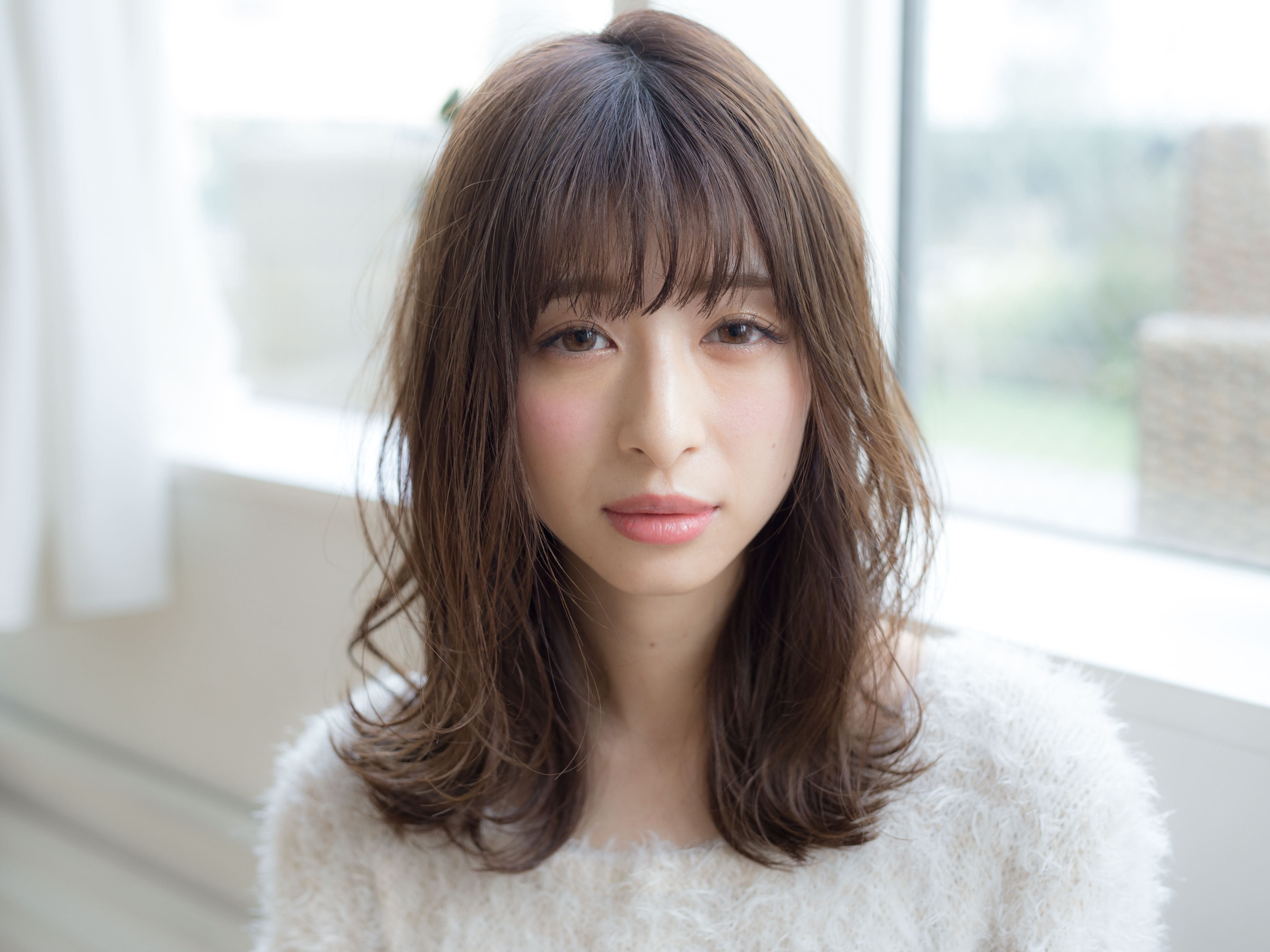 ロブでも可愛い外ハネスタイリング☆