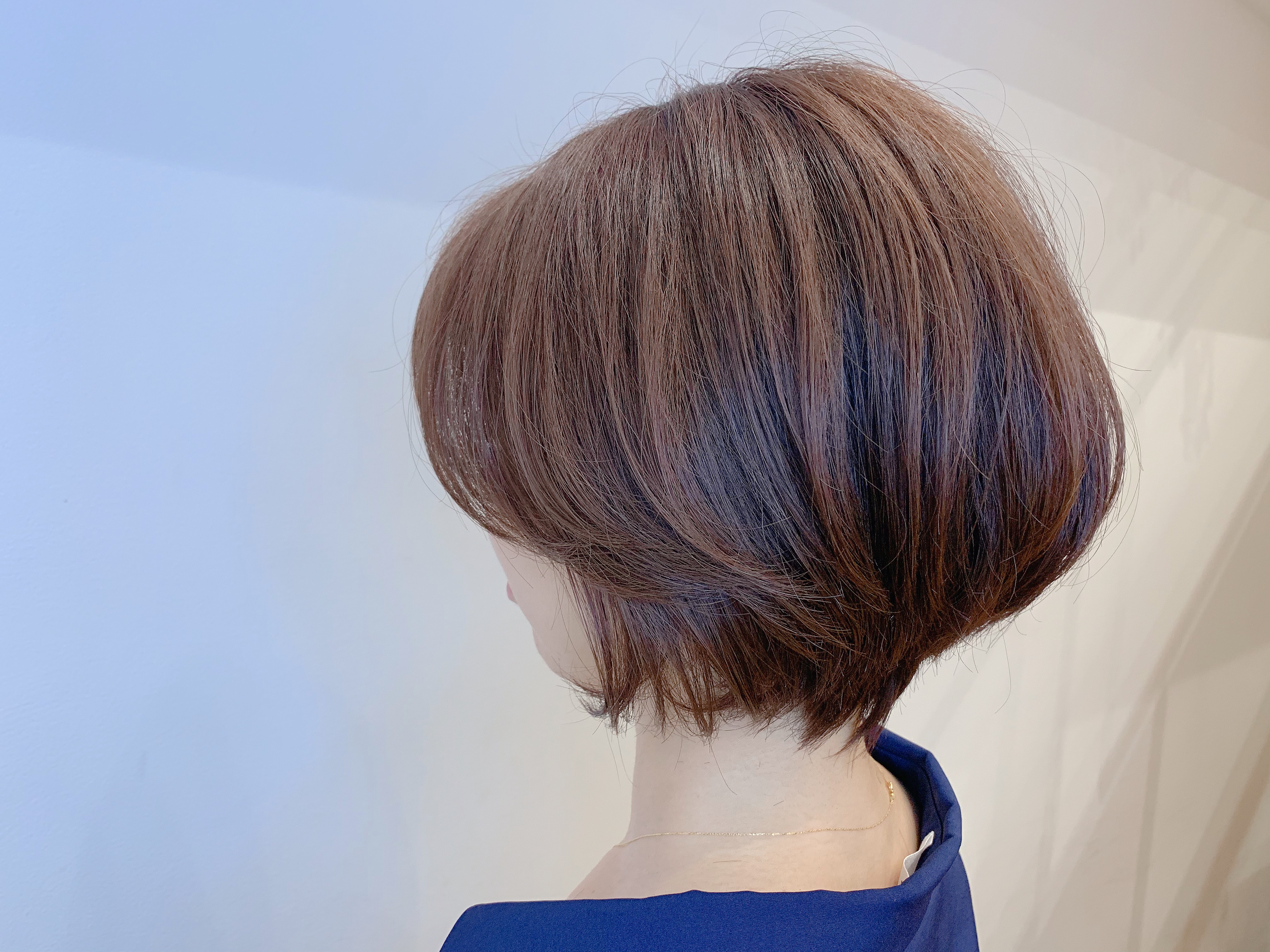 自然に丸みの出るショート その2